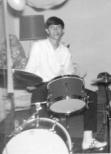 Mike with skins